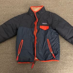 Patagonia Toddler 4T Reversible Winter Jacket EUC